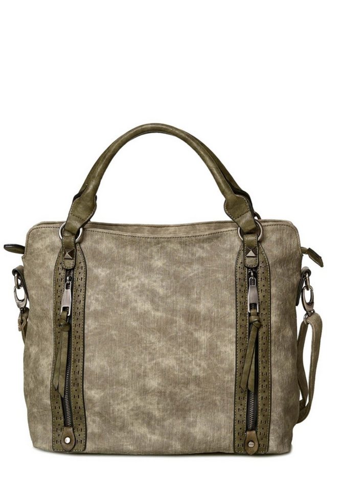 Goodman Design Handtasche Modische Damen-Handtasche – Vintage-Look aus weichem Kunstleder, Hochwertiges, weiches Kunstleder – pflegeleicht und langlebig von Goodman Design