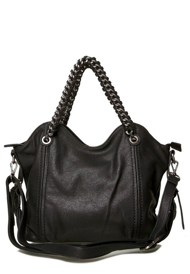 Goodman Design Handtasche Rockig-lässige Schultertasche mit Kettenhenkel Umhängetasche, Stil trifft Funktionalität von Goodman Design