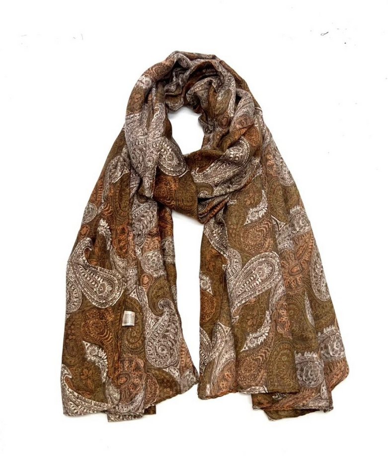 Goodman Design Modeschal Bedrucktes Tuch mit Paisleymuster – Stilvoll, weich und vielseitig, Unisex-Modell – ideal für Damen und Herren von Goodman Design