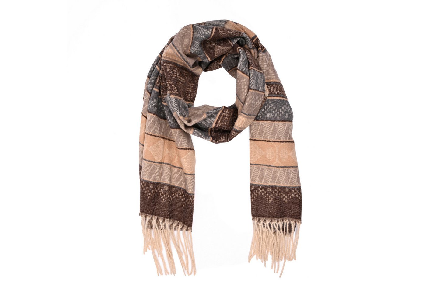 Goodman Design Modeschal Eleganter Webschal mit Wollanteil – Unisex und vielseitig kombinierbar, Hochwertige Qualität, weich und angenehm auf der Haut von Goodman Design