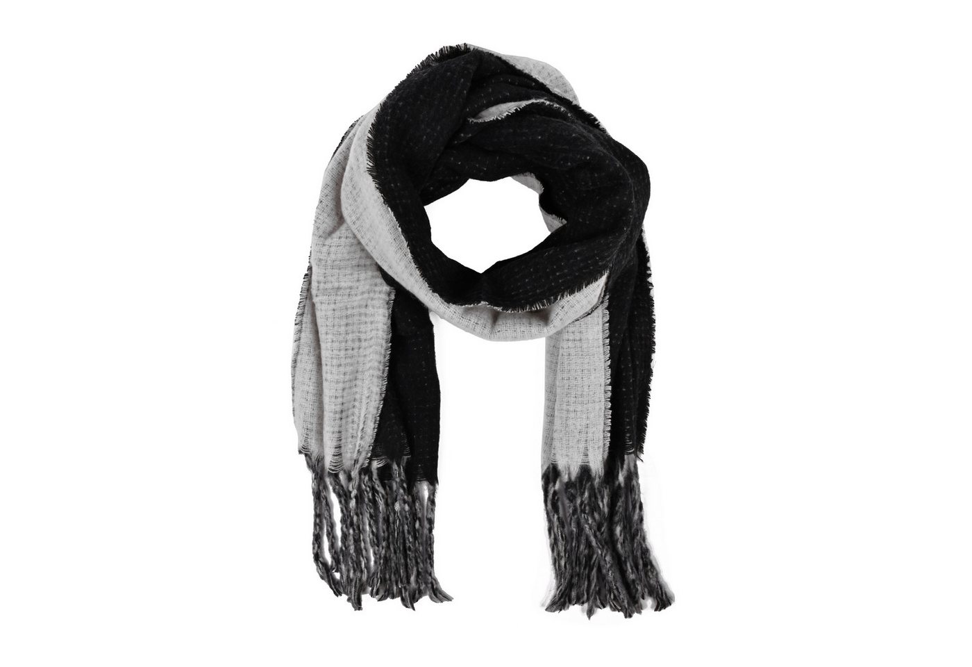 Goodman Design Modeschal Trendiger und hochwertiger Fransenschal – stilvoll, weich und wärmend, Besonders weich und hautfreundlich – kein Kratzen von Goodman Design