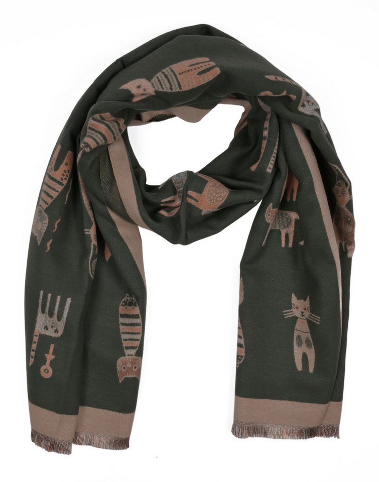 Goodman Design Modetuch Schal Katzen Scarf Cat, Hochwertige Qualität für langanhaltende Freude. Goodman Design Modetuch Schal Katzen Scarf Cat, Hochwertige Qualität für langanhaltende Freude. von Goodman Design