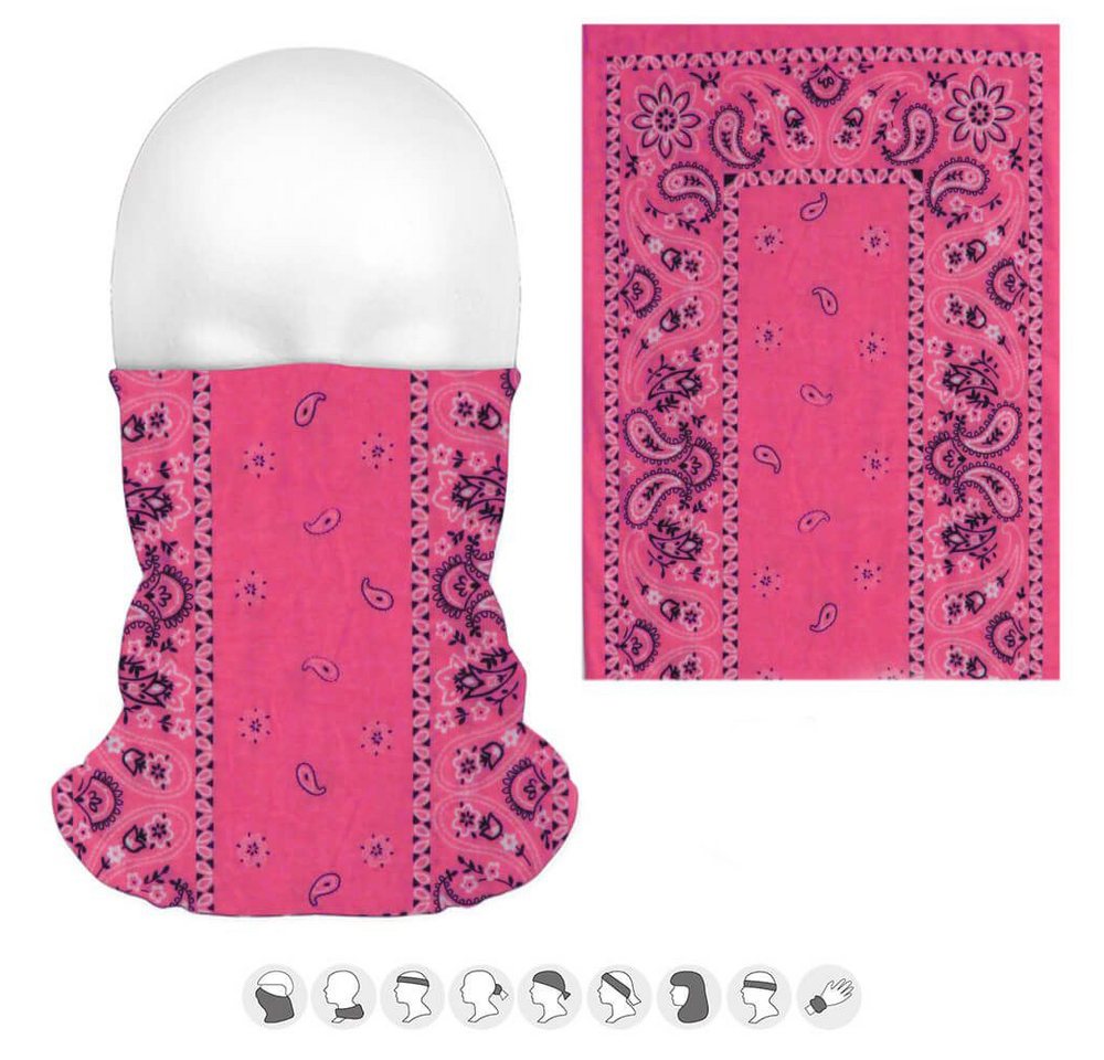 Goodman Design Multifunktionstuch Schlauchschal, Loop, Halswärmer, Halstuch, (Spar-Set, 2er Pack), Atmungsaktiv, formstabil und elastisch von Goodman Design