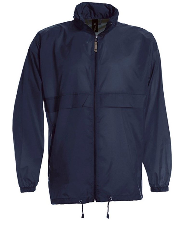 Goodman Design Regenjacke Windbreaker Damen und Herren Im Kragen integrierte Kapuze, Wasserabweisend von Goodman Design