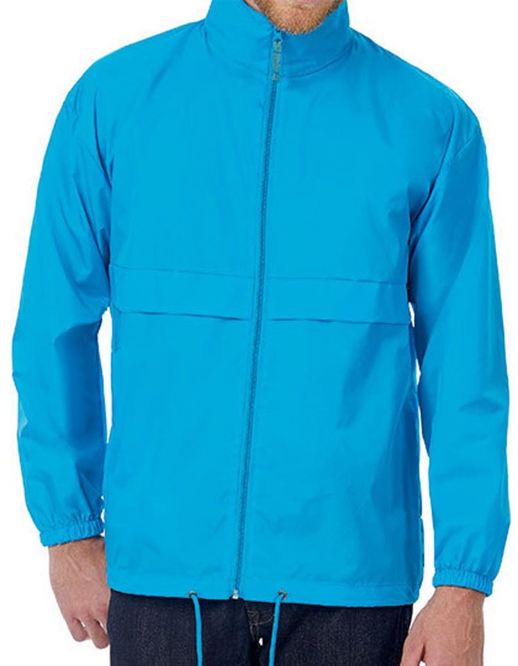 Goodman Design Regenjacke Windbreaker Damen und Herren Im Kragen integrierte Kapuze, Wasserabweisend von Goodman Design