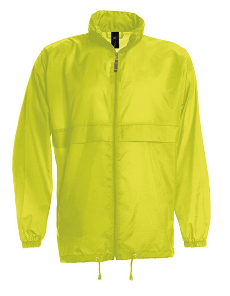 Goodman Design Regenjacke Windbreaker Damen und Herren Im Kragen integrierte Kapuze, Wasserabweisend von Goodman Design