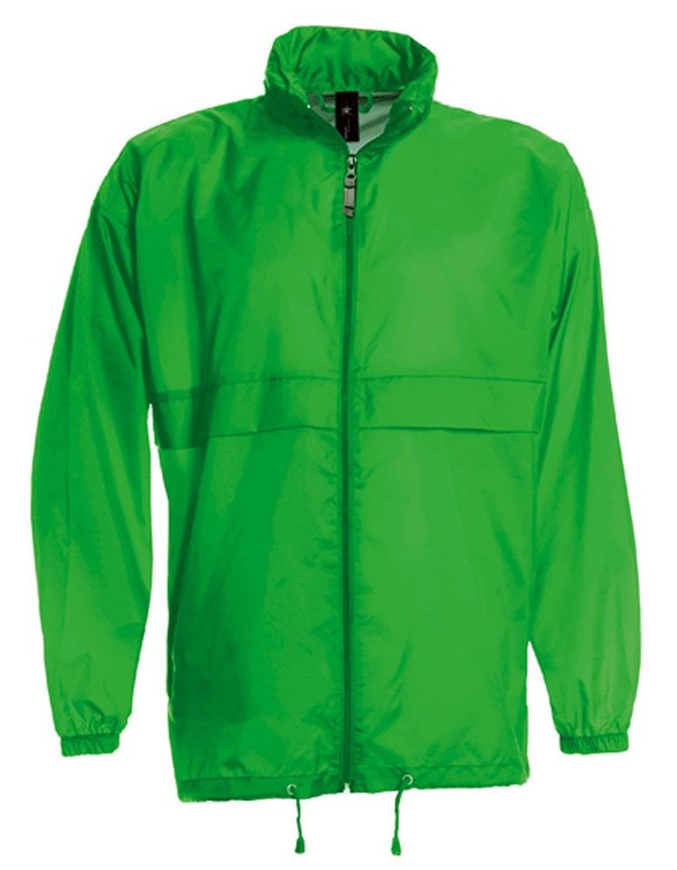 Goodman Design Regenjacke Windbreaker Damen und Herren Im Kragen integrierte Kapuze, Wasserabweisend von Goodman Design