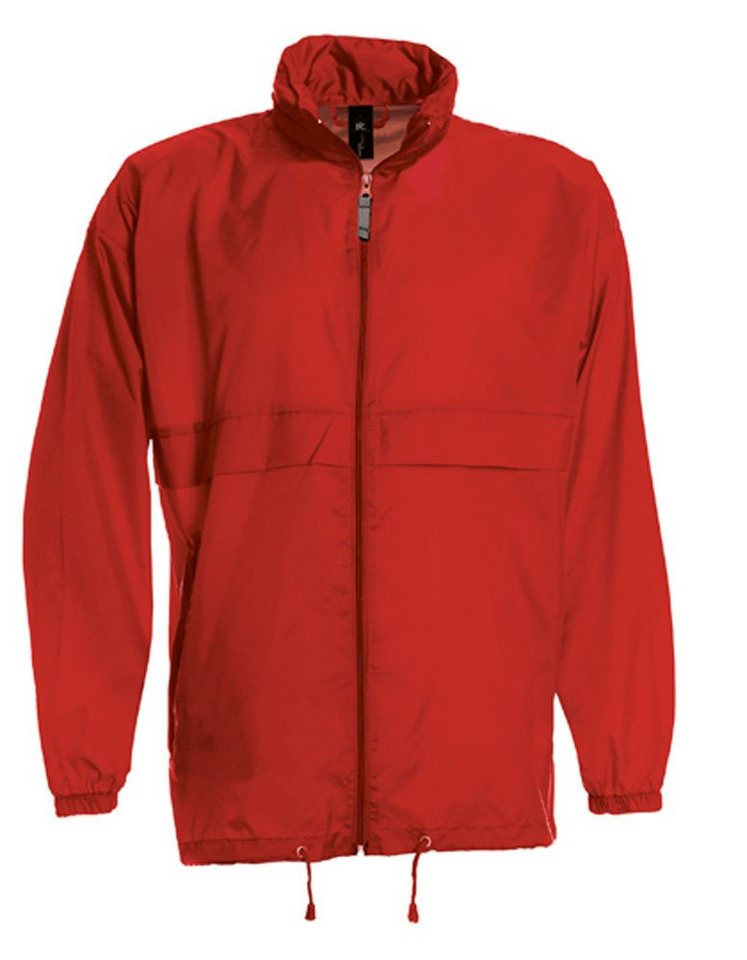 Goodman Design Regenjacke Windbreaker Damen und Herren Im Kragen integrierte Kapuze, Wasserabweisend von Goodman Design