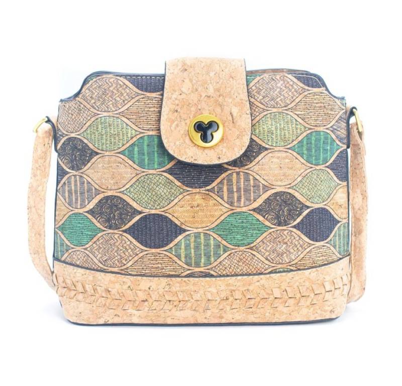 Goodman Design Schultertasche Kork Everyday Umhängetasche – Natürlich, farbenfroh und vielseitig., Bequem, leicht und flexibel tragbar von Goodman Design