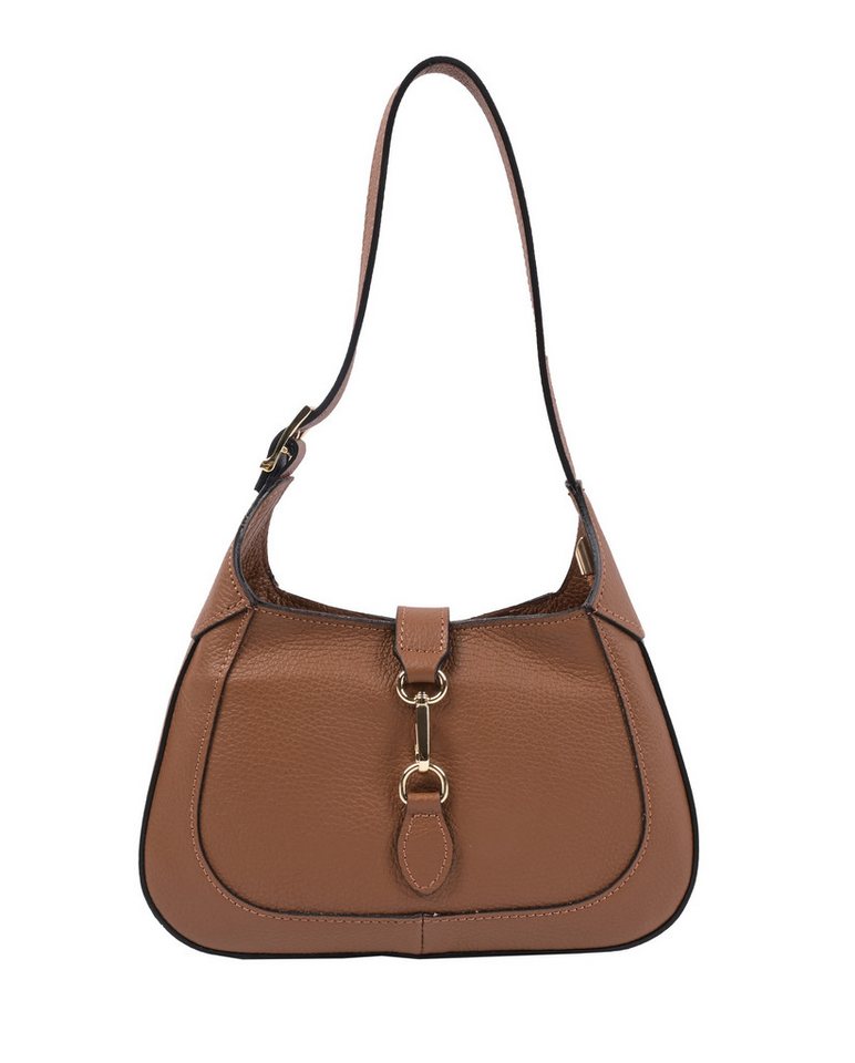 Goodman Design Schultertasche Echtledertasche – Italienische Handwerkskunst in zeitlosem Design, Hochwertiges Echtleder – langlebig, edel und angenehm im Griff von Goodman Design