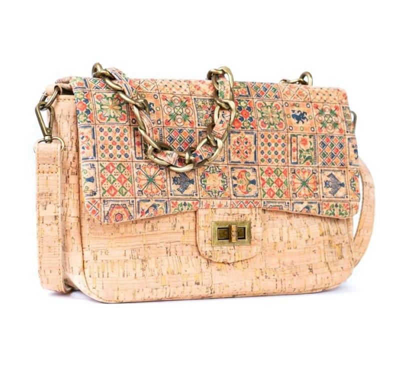 Goodman Design Schultertasche Elegante Umhängetasche aus Kork – stilvoll und einzigartig, Langlebig und robust trotz des leichten Gewichts von Goodman Design