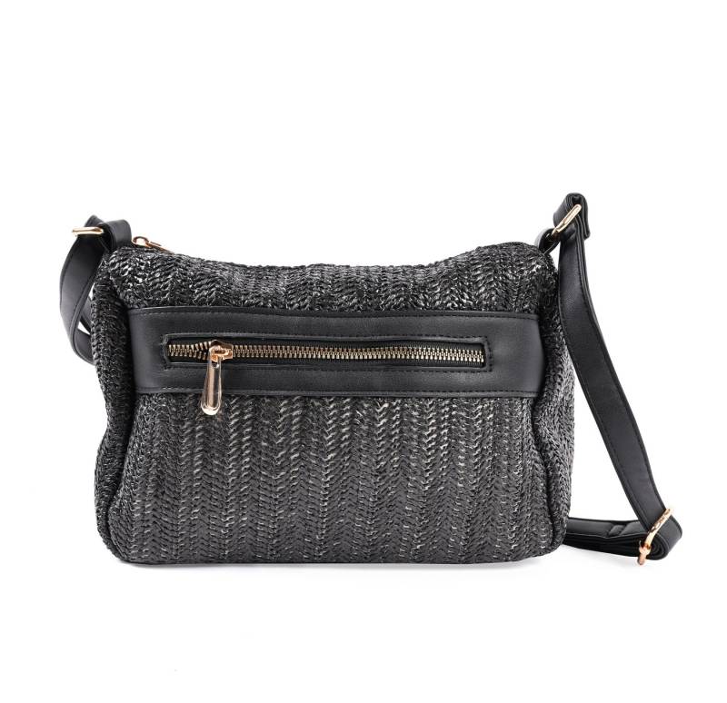 Goodman Design Schultertasche Modische Umhängetasche mit Flechtmuster, Kombiniert Funktionalität mit trendigem Design von Goodman Design