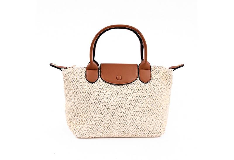 Goodman Design Schultertasche Raffia Handtasche – Stilvoll, praktisch und vielseitig, Leichtgewicht mit stabiler Form von Goodman Design