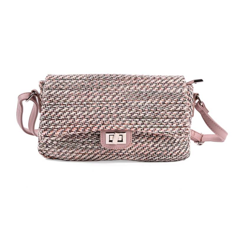 Goodman Design Schultertasche Schultertasche mit Klappe – Rosa, Zeitloses Design mit femininer Note von Goodman Design