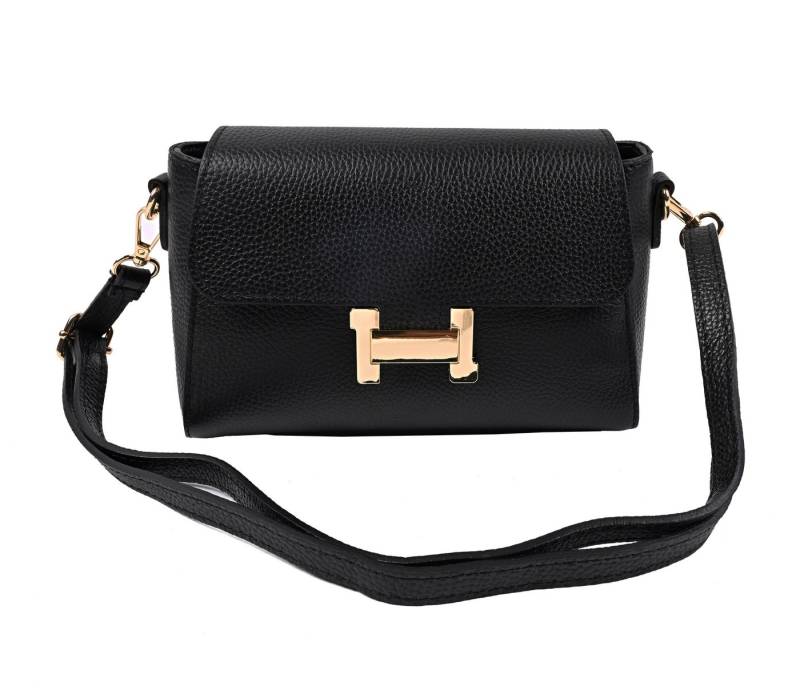 Goodman Design Schultertasche Umhängetasche „Heather“ aus echtem Dollarnappaleder – Made in Italy, Robustes Leder und sorgfältige Verarbeitung für viele Jahre Freude von Goodman Design