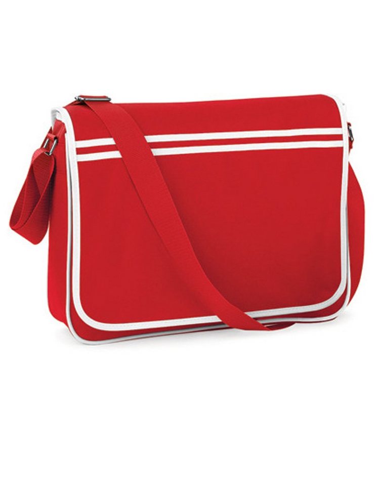 Goodman Design Umhängetasche Messenger Bag Sporttasche Schultasche Laptoptasche, Netztasche mit Reißverschluss unter Abdeckung von Goodman Design