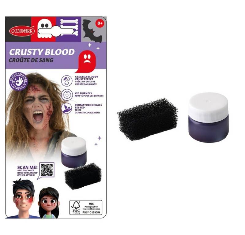 Goodmark Schmink-Set Blutpaste inkl. Schwamm - 15 g von Goodmark
