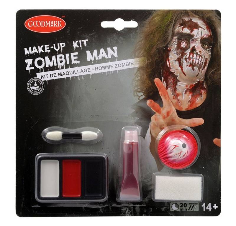 Goodmark Schmink-Set Schminkset - Zombie - Make-up mit Zubehör von Goodmark