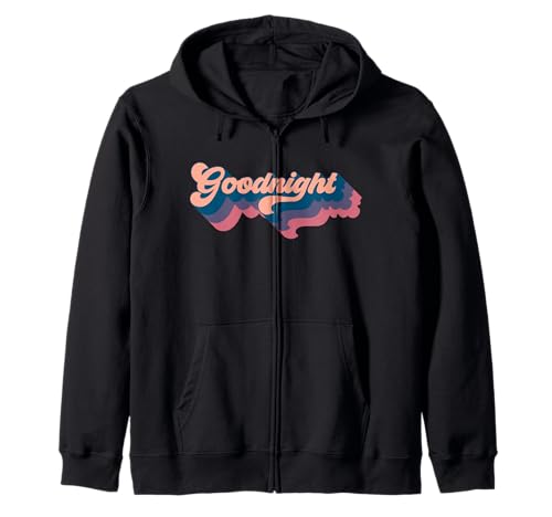 Goodnight Damen Herren Kapuzenjacke Goodnight Damen Herren Kapuzenjacke von Goodnight Design