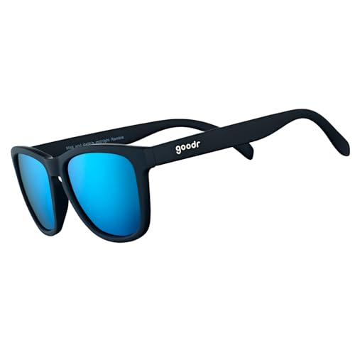 Goodr OG Mick & Keith Sonnenbrille, rutschfest, polarisiert, Mitternacht Ramble, Mick & Keith Mitternacht Ramble, Medium Goodr OG Mick & Keith Sonnenbrille, rutschfest, polarisiert, Mitternacht Ramble, Mick & Keith Mitternacht Ramble, Medium von goodr