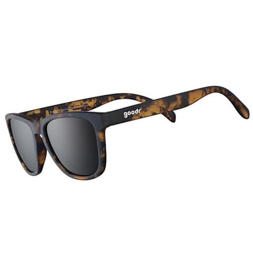 goodr Bosley's Basset Hound Dreams Polarisierte Sonnenbrille für Damen und Herren, braune, durchscheinende Rahmen mit braunen, nicht reflektierenden Gläsern, UV400-Schutz, rutschfest, Braun, Größe M, goodr Bosley's Basset Hound Dreams Polarisierte Sonnenbrille für Damen und Herren, braune, durchscheinende Rahmen mit braunen, nicht reflektierenden Gläsern, UV400-Schutz, rutschfest, Braun, Größe M, von goodr