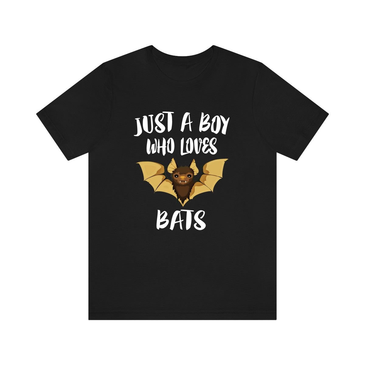 Just A Boy Who Loves Bats Shirt, Fledermaus Liebhaber Geschenk, Tier Erwachsene Kinder T-Shirt von Goodszy