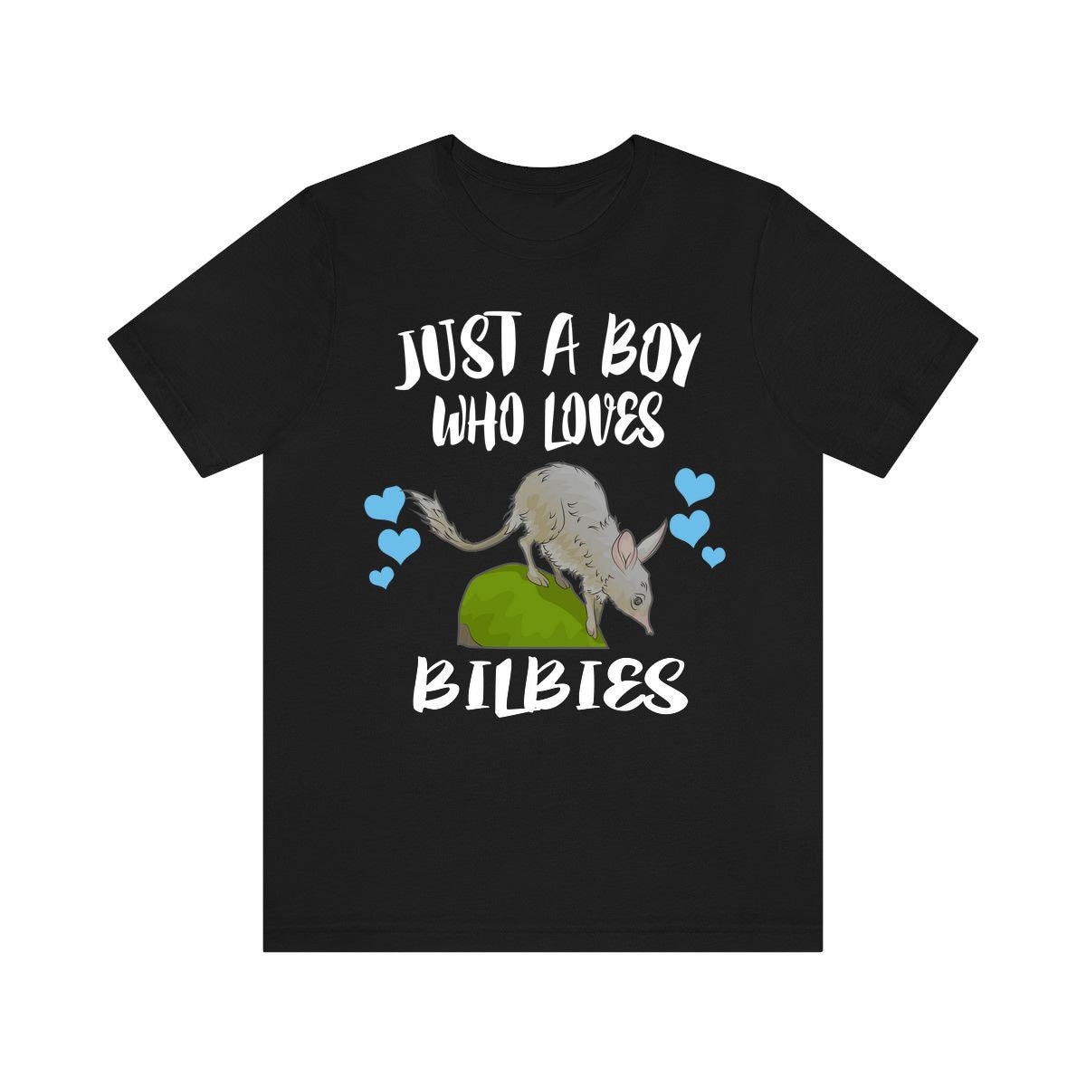 Just A Boy Who Loves Bilbies Shirt, Bilby Lover Geschenk, Tier Erwachsene Kleinkind Kinder T-Shirt von Goodszy