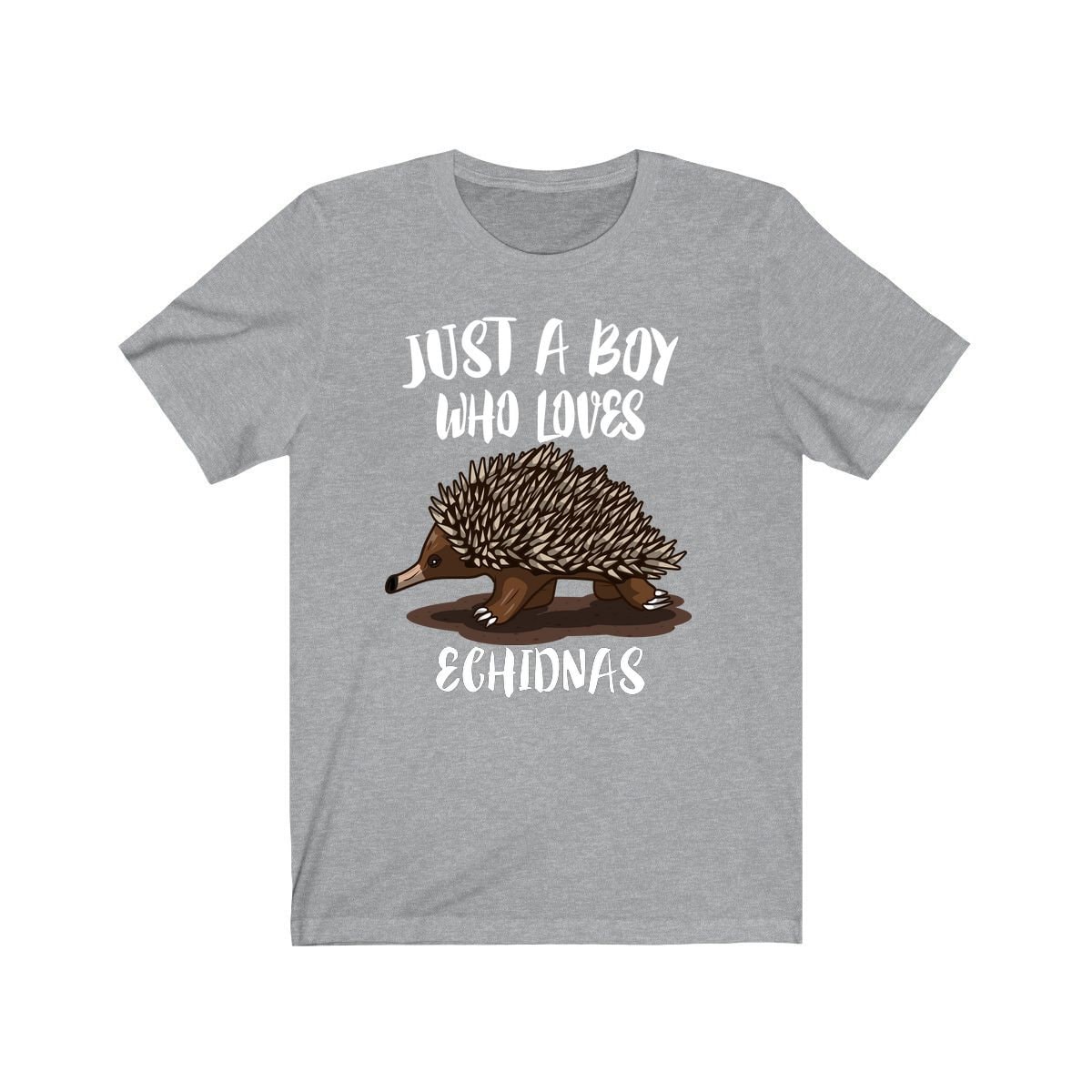 Just A Boy Who Loves Echidnas Shirt, Echidna Liebhaber Geschenk, Tier Erwachsene Kinder T-Shirt von Goodszy