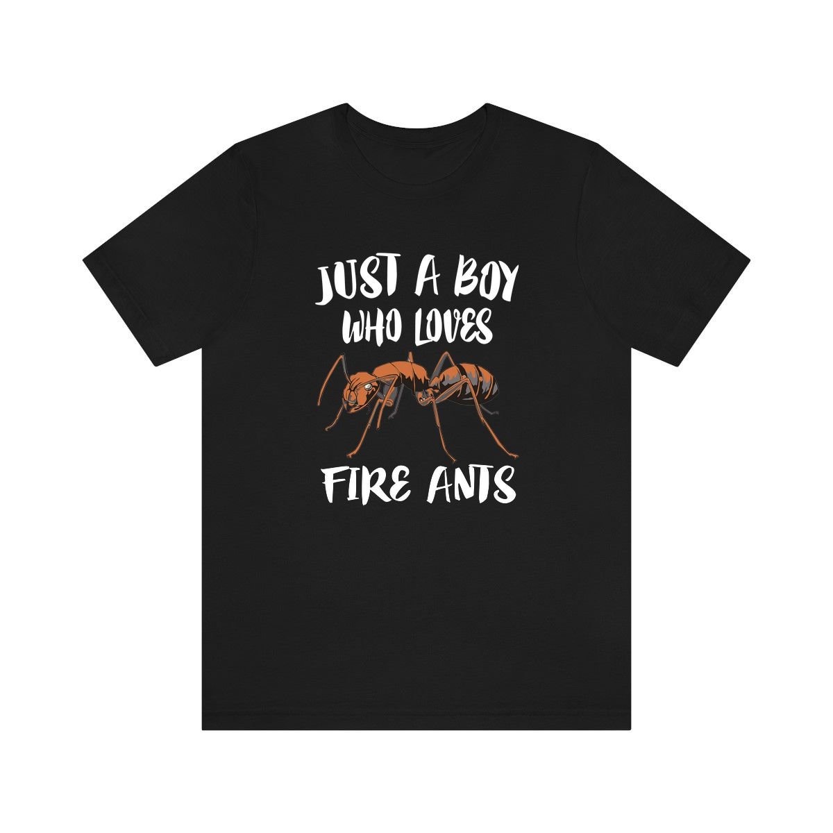 Just A Boy Who Loves Fire Ants Shirt, Lover Ant Geschenk, Animal Adult Kids T-Shirt von Goodszy