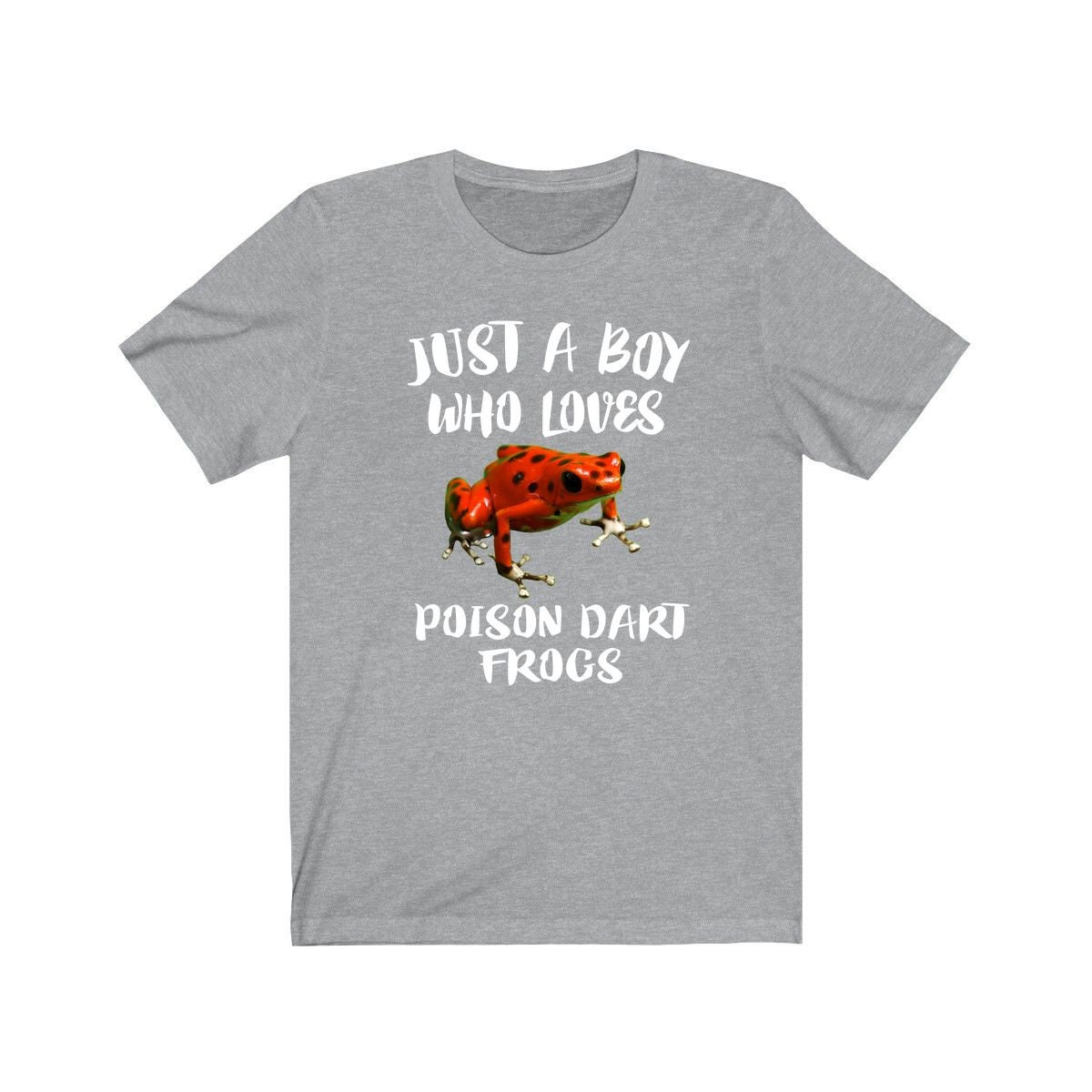 Just A Boy Who Loves Gift Dart Frösche Shirt, Frosch Liebhaber Geschenk, Tier Erwachsene Kinder T-Shirt von Goodszy