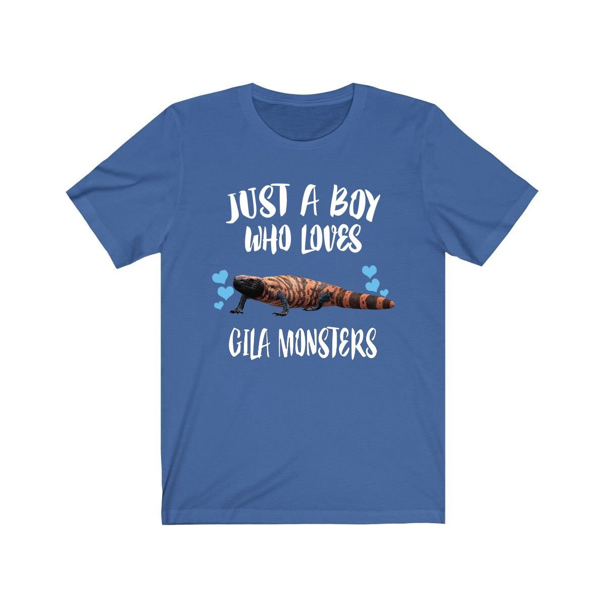 Just A Boy Who Loves Gila Monster Shirt, Eidechsen Liebhaber Eidechse Geschenk, Tier Erwachsene Kinder T-Shirt von Goodszy