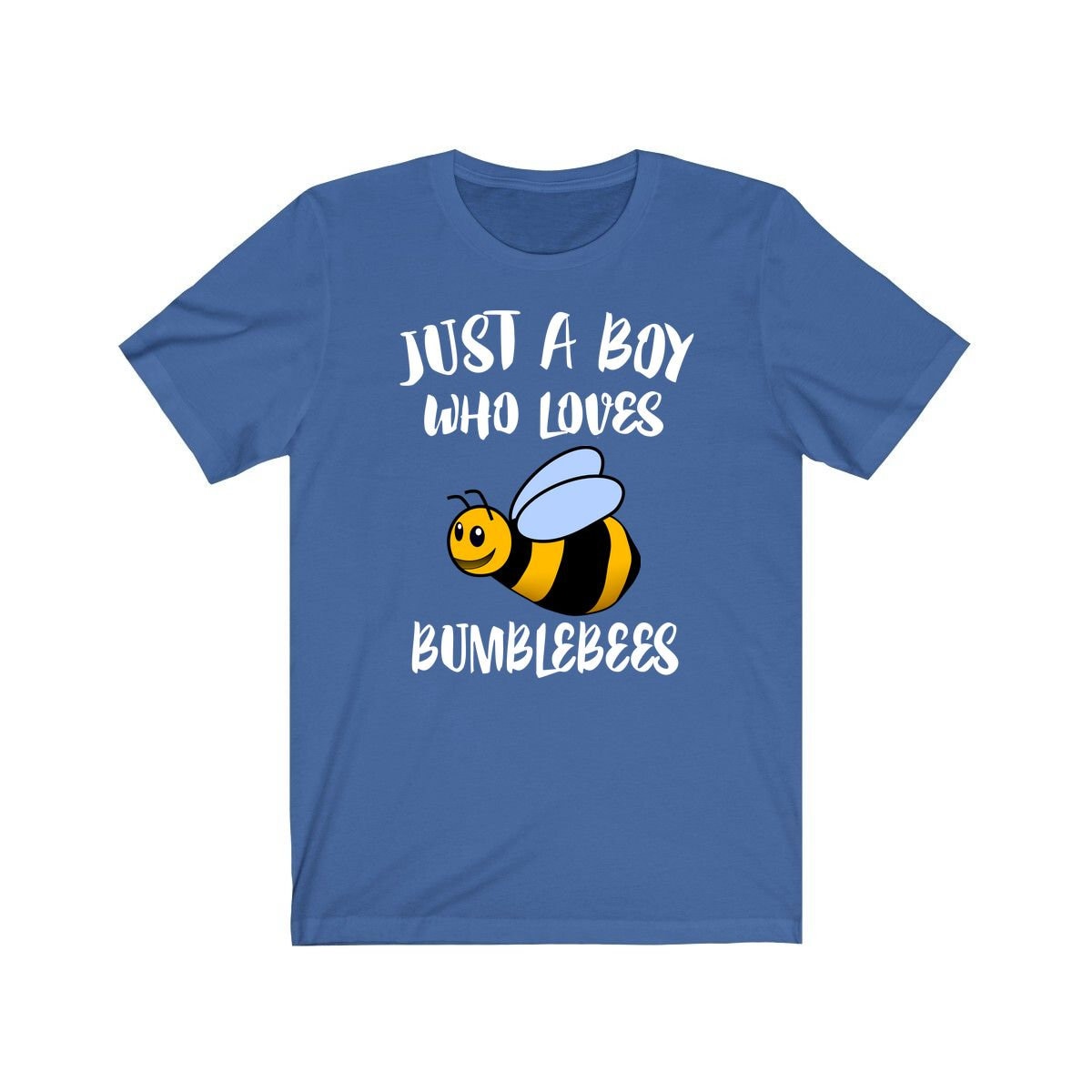 Just A Boy Who Loves Hummeln Shirt, Hummel Liebhaber Geschenk, Tier Erwachsene Kinder T-Shirt von Goodszy