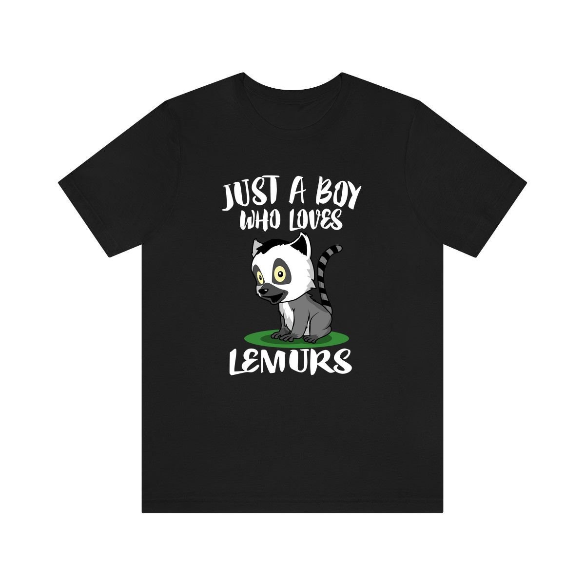 Just A Boy Who Loves Lemurs Shirt, Lemur Liebhaber Geschenk, Tier Erwachsene Kinder T-Shirt von Goodszy