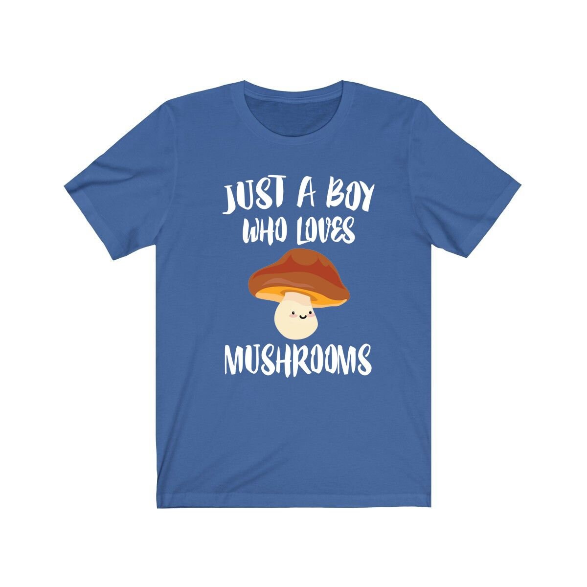 Just A Boy Who Loves Pilze Shirt, Pilz Liebhaber Geschenk, Tier Erwachsene Kinder T-Shirt von Goodszy