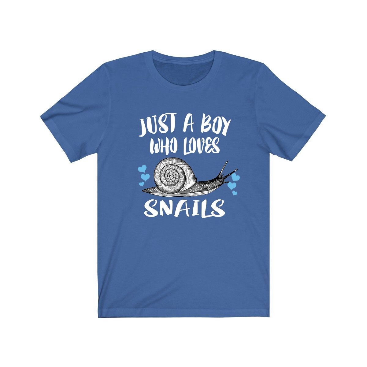 Just A Boy Who Loves Schnecken Shirt, Liebhaber Schnecke Geschenk, Tier Erwachsene Kinder T-Shirt von Goodszy