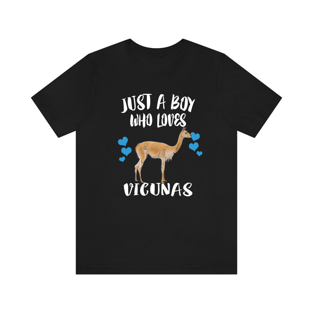 Just A Boy Who Loves Vicunas Shirt, Vicuna Lover Geschenk, Animal Adult Kids T-Shirt von Goodszy
