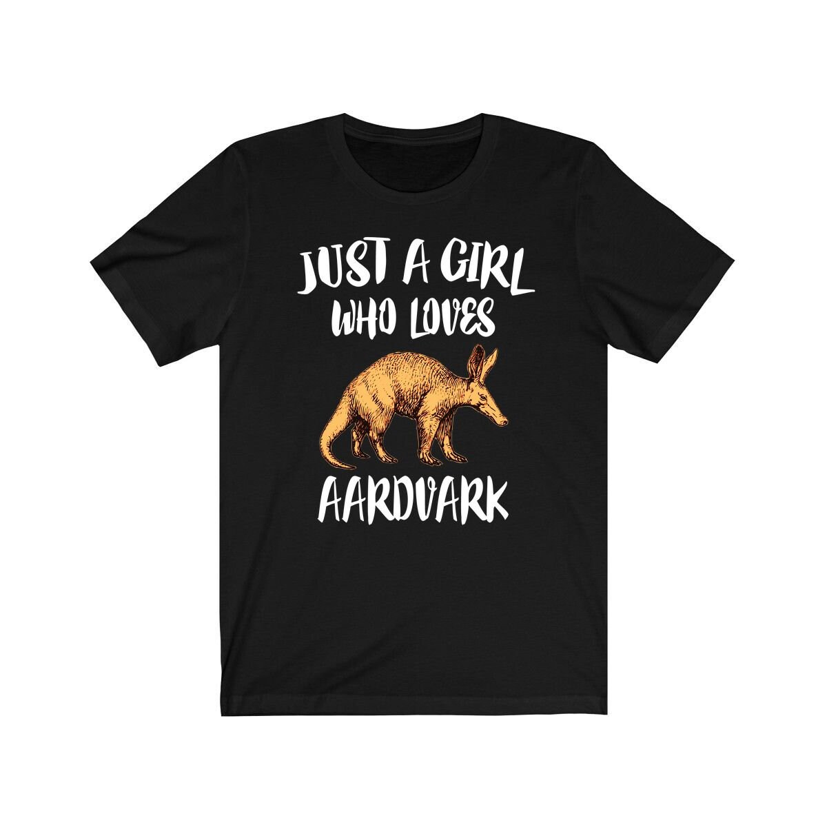 Just A Girl Who Loves Aardvark Shirt, Liebhaber Geschenk, T-Shirt, Tier Erwachsene Kinder T-Shirt von Goodszy