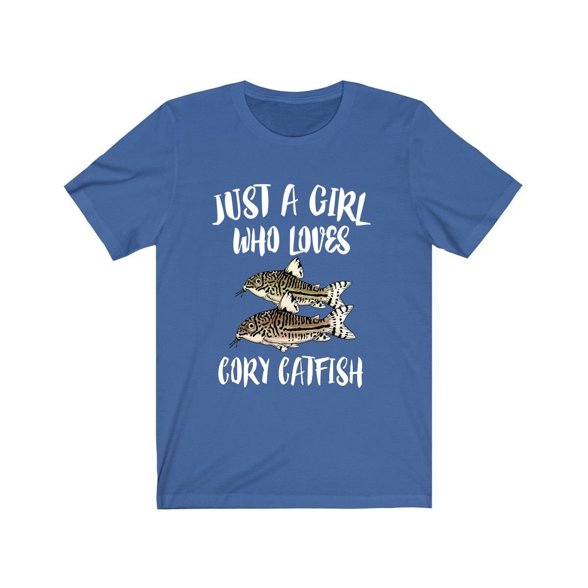 Just A Girl Who Loves Cory Catfish Shirt, Lover, Aquarium Liebhaber Tier Kleinkind Kind Geschenk T-Shirt von Goodszy