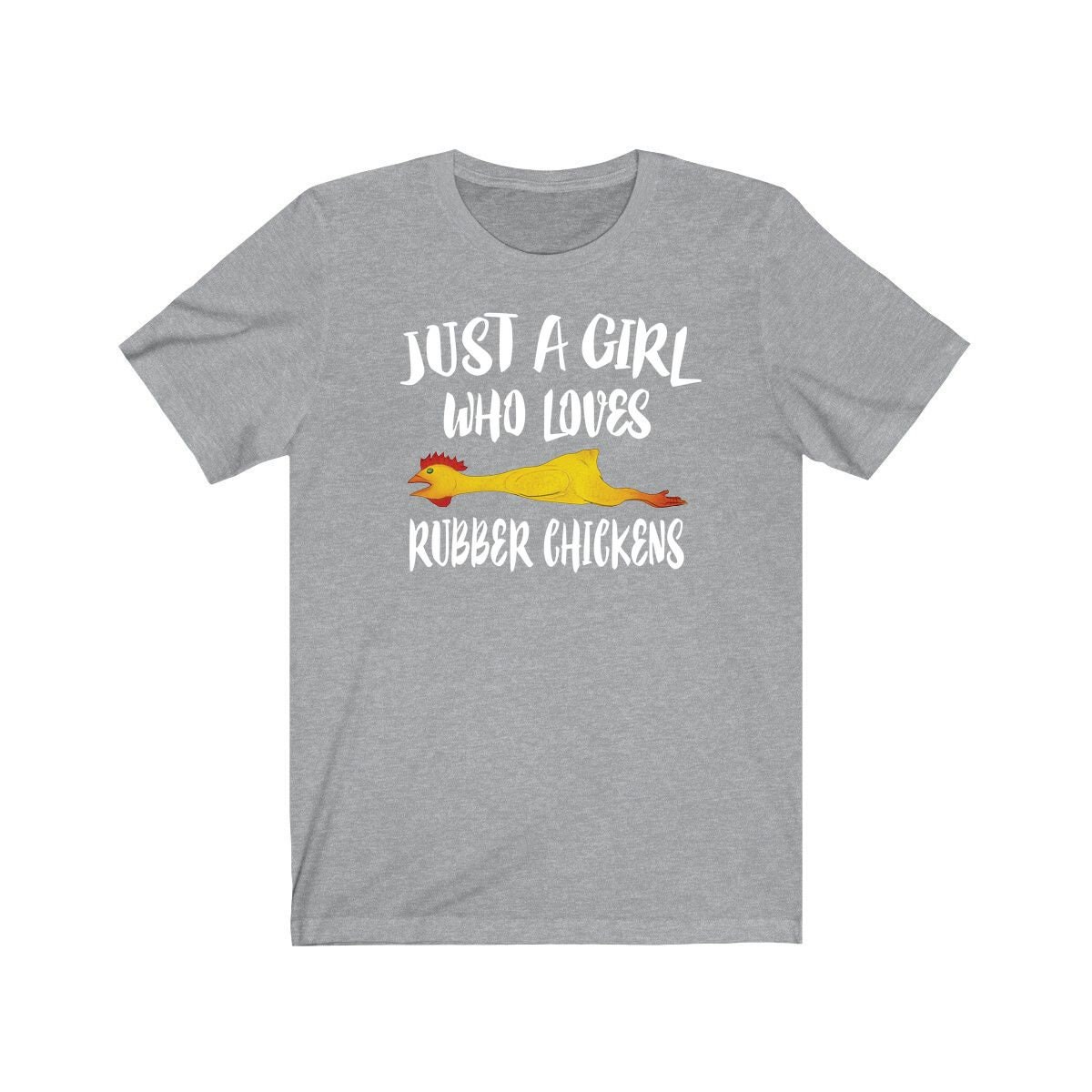 Just A Girl Who Loves Gummi Huhn Shirt, Liebhaber Geschenk, Tier Erwachsene Kinder von Goodszy