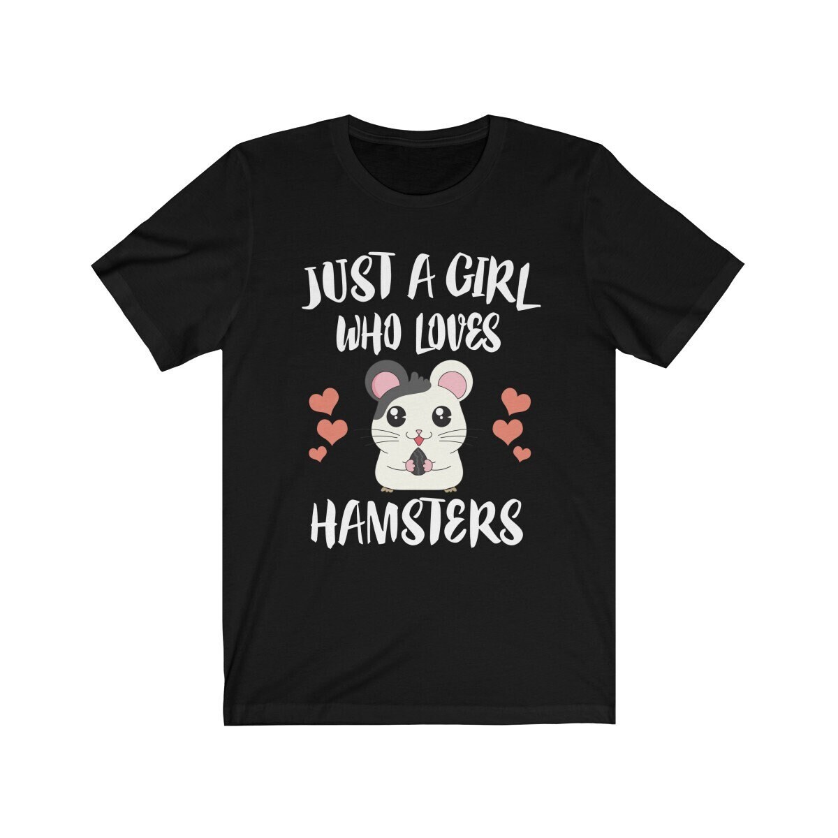 Just A Girl Who Loves Hamstershirt, Hamster Shirt, Besitzer Geschenk, Tierliebhaber Erwachsene Kleinkind Kind Geschenk T-Shirt von Goodszy