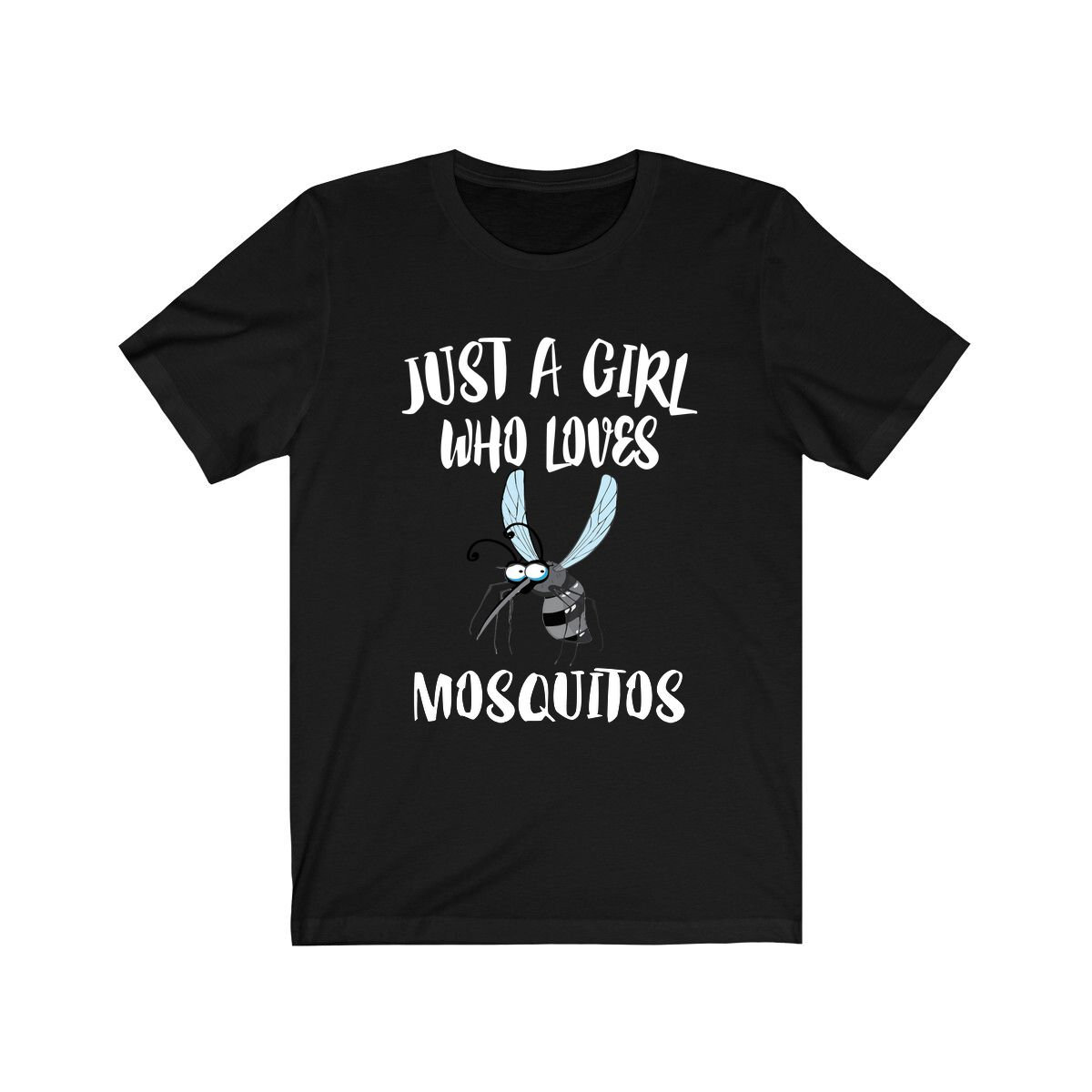 Just A Girl Who Loves Stechmücken Shirt, Insekten Tierliebhaber Geschenk, Insekt Tier Liebhaber Erwachsene Kleinkind Kind Geschenk T-Shirt von Goodszy