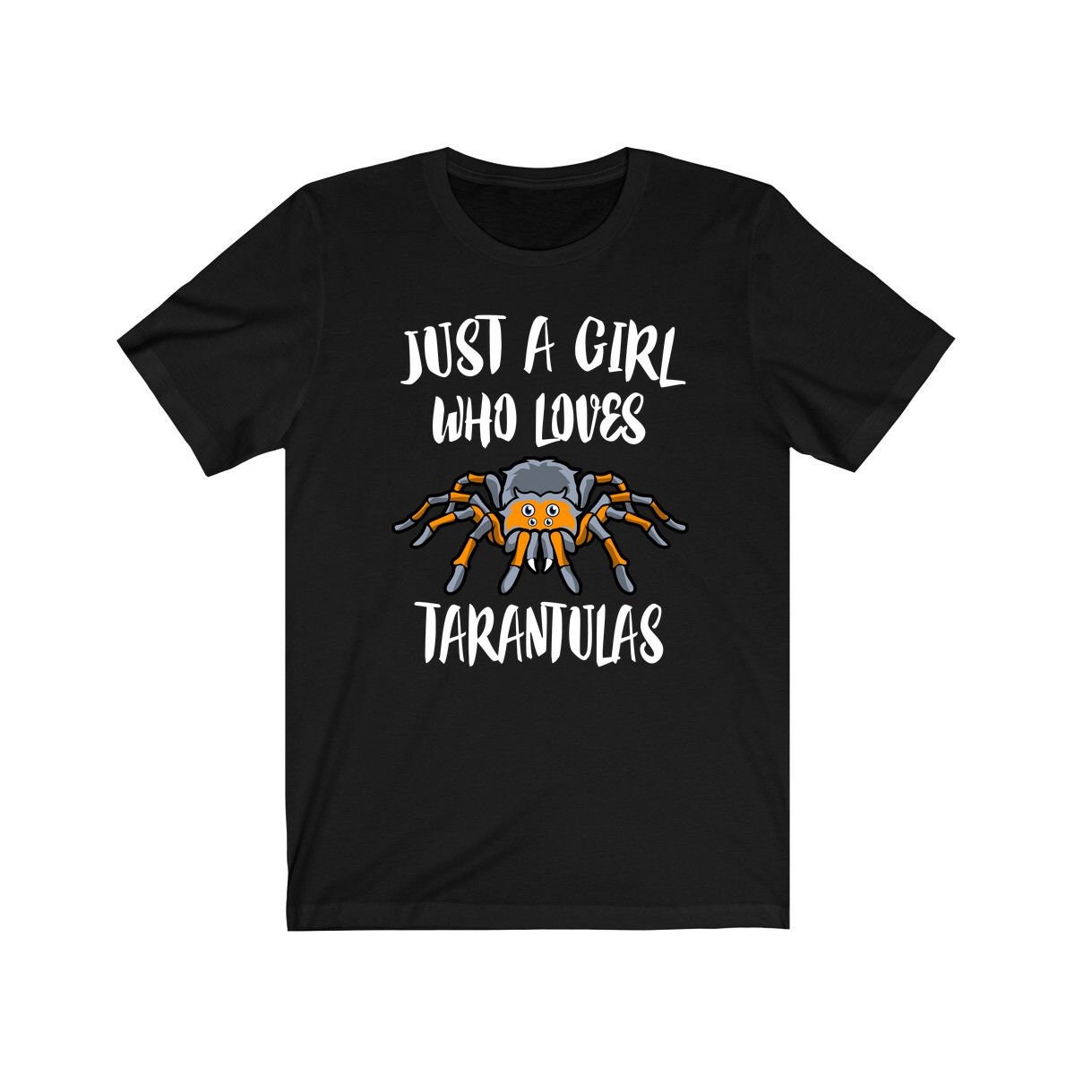 Just A Girl Who Loves Tarantulas Shirt, Tarantula Lover Spinne Tier Liebhaber Erwachsene Kleinkind Kind Geschenk T-Shirt von Goodszy