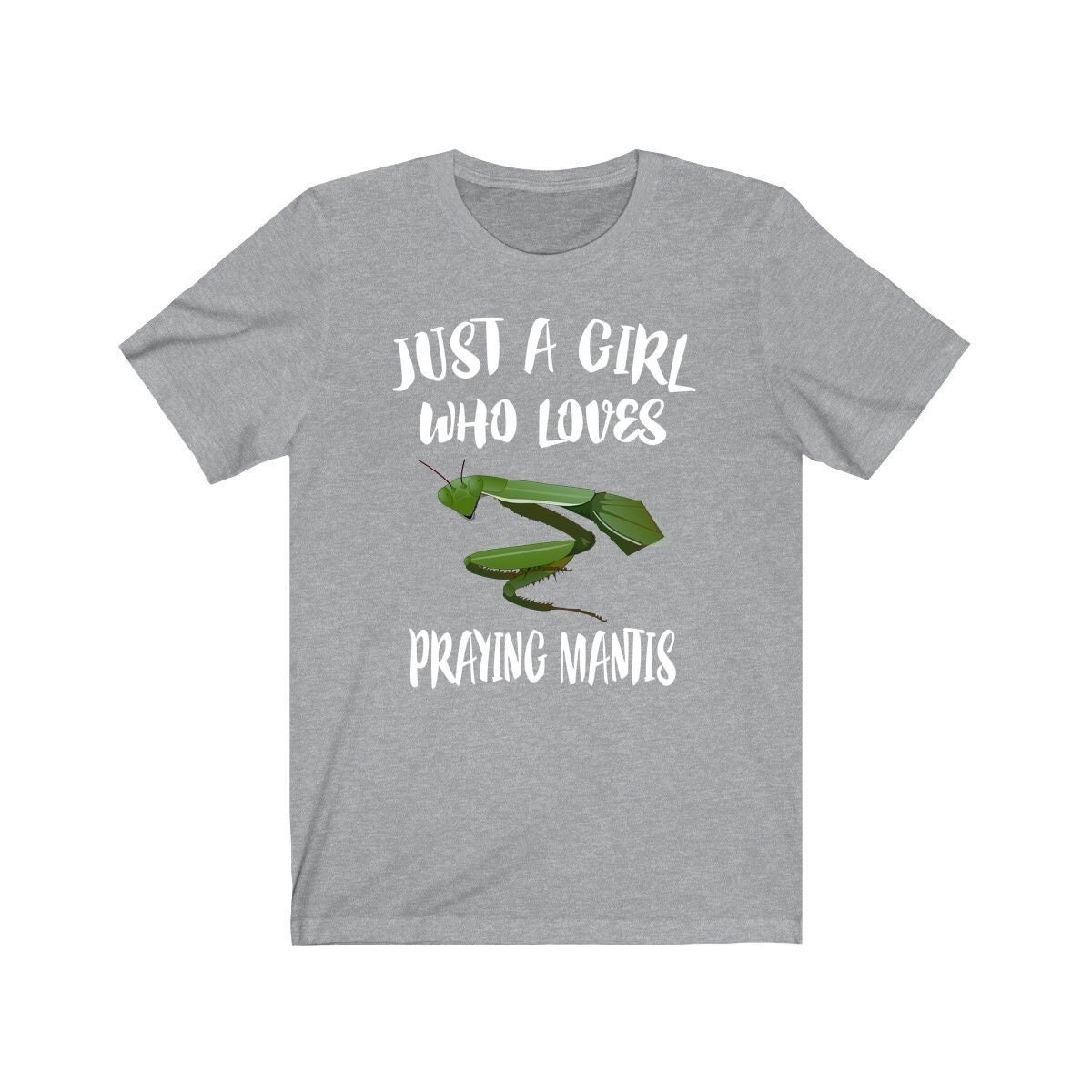 Nur Ein Mädchen, Das Betende Gottesanbeter Shirt, Betende Mantis Liebhaber Tier Erwachsenes T-Shirt Für Kleinkinder von Goodszy