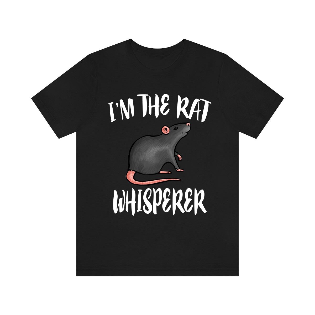 Rattenflüsterer Shirt, Ratten Liebhaber Witziges Rattenliebhaber Geschenk, Junge Mädchen T-Shirt von Goodszy