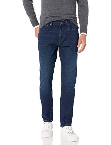 Goodthreads Herren Jeans aus Comfort-Stretch mit athletischer Passform, Indigo Geschmirgelt, 30W / 30L von Goodthreads