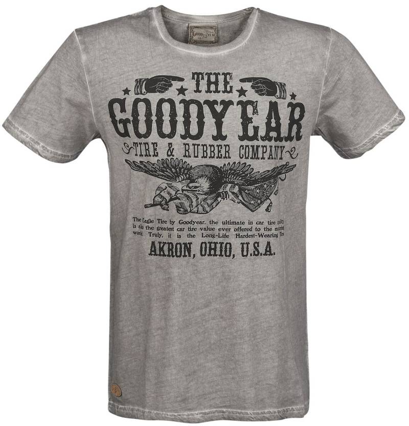GoodYear Kokomo T-Shirt anthrazit in M von Goodyear