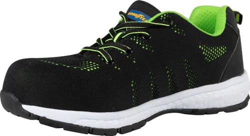 Goodyear Unisex Acid Green Brandschutzschuhe, Schwarz, 42 EU von Goodyear