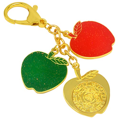 Trinity Of Apples Schlüsselanhänger China Feng Shui Art Ping Ein Schlüsselanhänger Tasche Dekorativer Anhänger Glück Reichtum Wohlstand 2023 Neujahr Weihnachten Geschenk, mehrfarbig Trinity Of Apples Schlüsselanhänger China Feng Shui Art Ping Ein Schlüsselanhänger Tasche Dekorativer Anhänger Glück Reichtum Wohlstand 2023 Neujahr Weihnachten Geschenk, mehrfarbig von Goodyouge