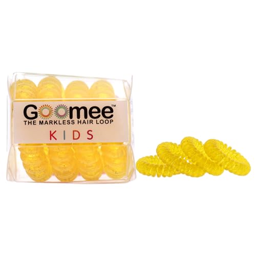 Goomee Kids The Markless Haarschlaufen-Set – So alt wie die Zeit für Kinder, 4-teiliges Haargummis von Goomee