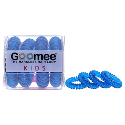 Goomee Kids The Markless Haarschlaufen-Set – Stroke of Midnight für Kinder, 4-teiliges Haargummis von Goomee